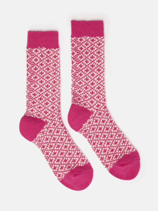 Toasty Women's Soft Geometric Socks