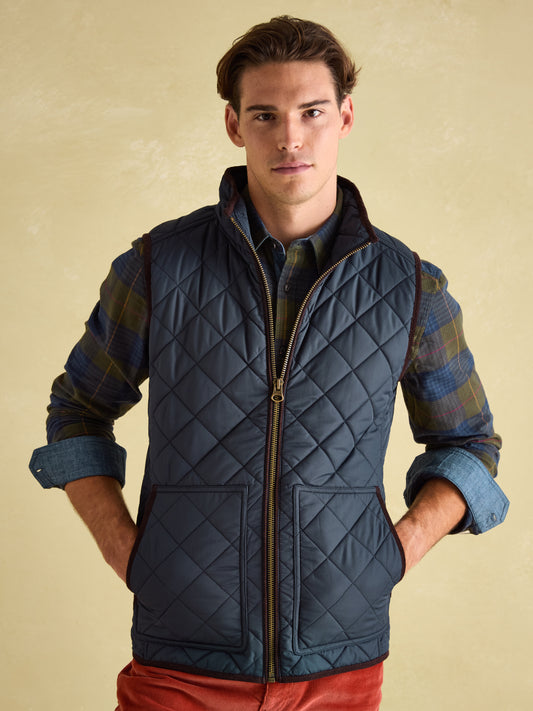 Maynard Diamond Quilted Gilet