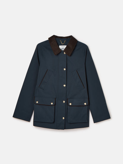 Katherine Navy Waterproof Heritage Coat