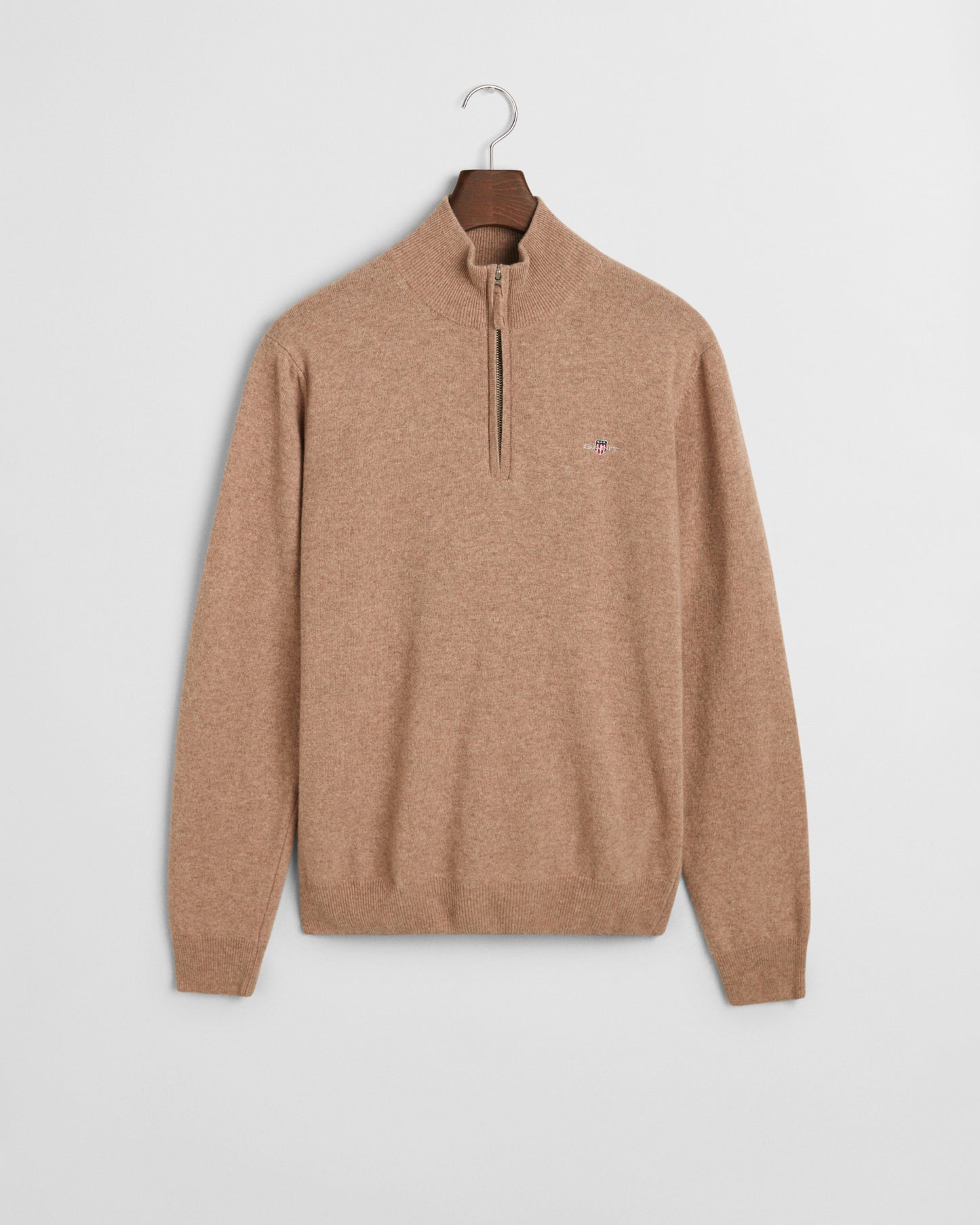 Superfine Lambswool Half-Zip Sweater