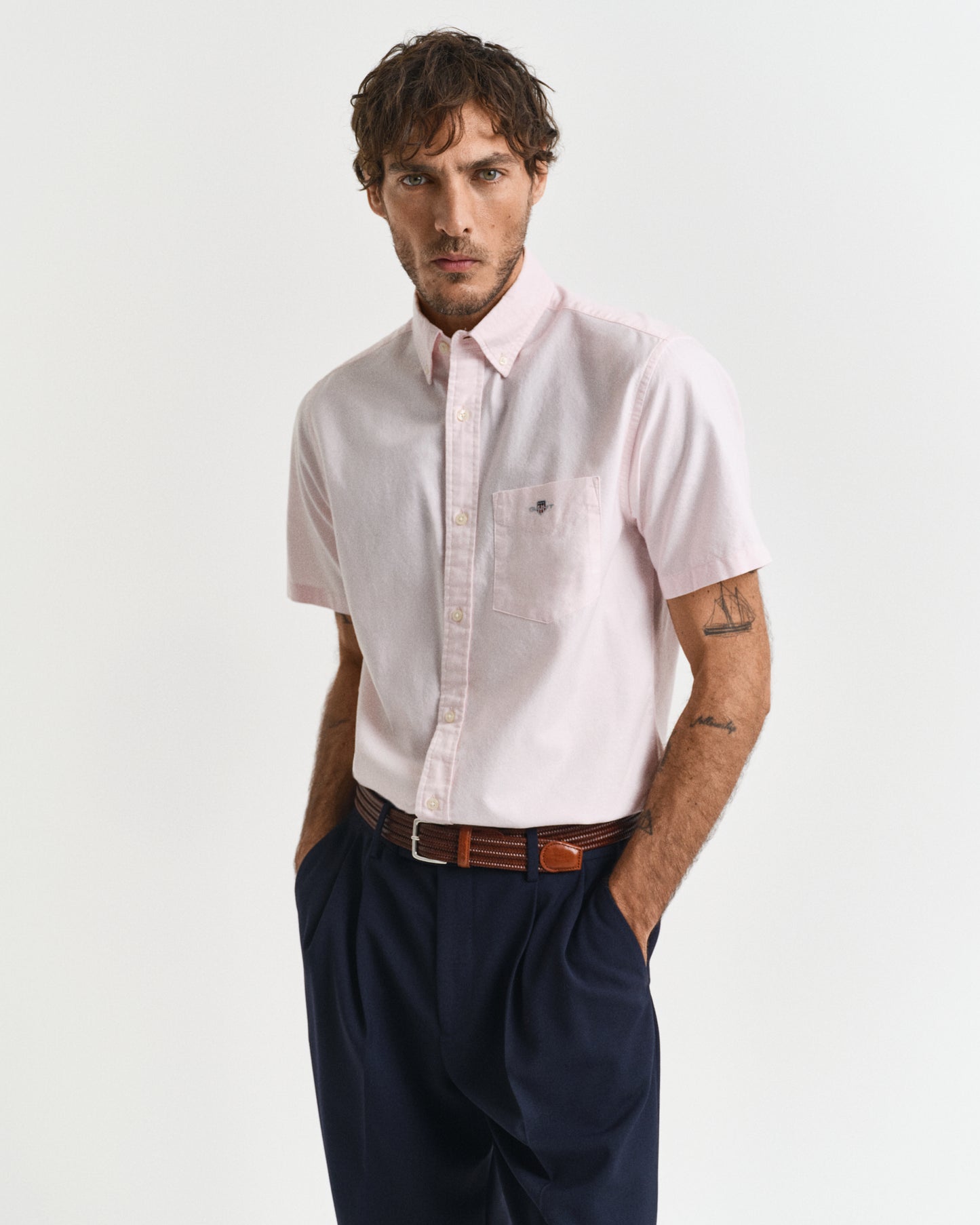 Regular Classic Oxford Short Sleeve Shirt