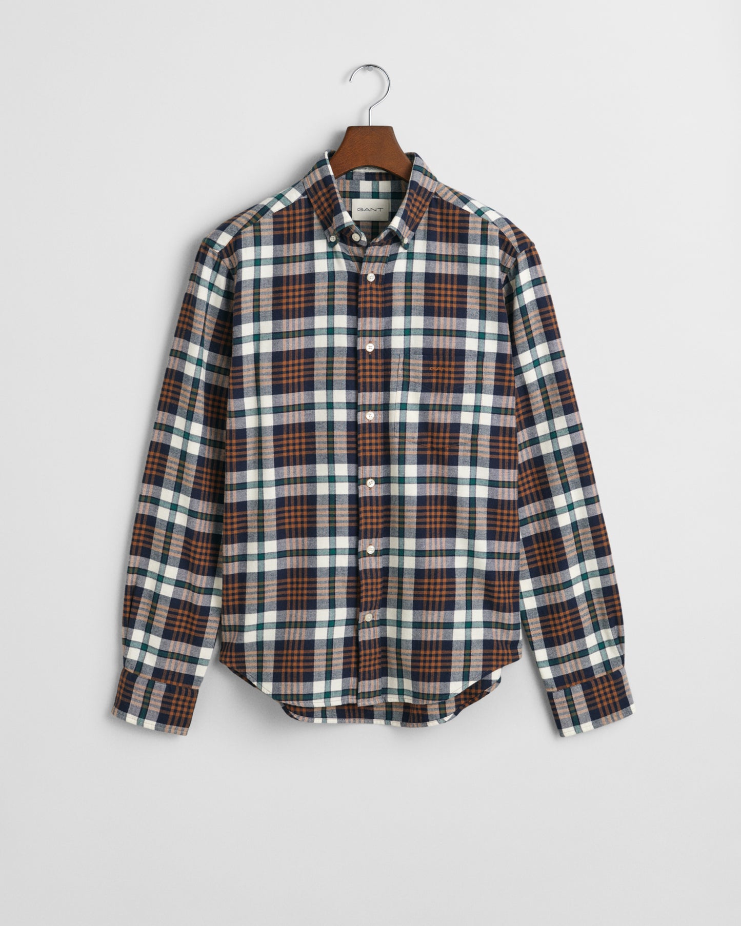 Regular Fit Plaid Flannel Shirt