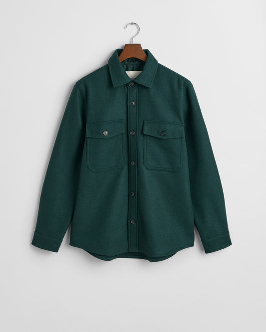 Wool Blend Overshirt