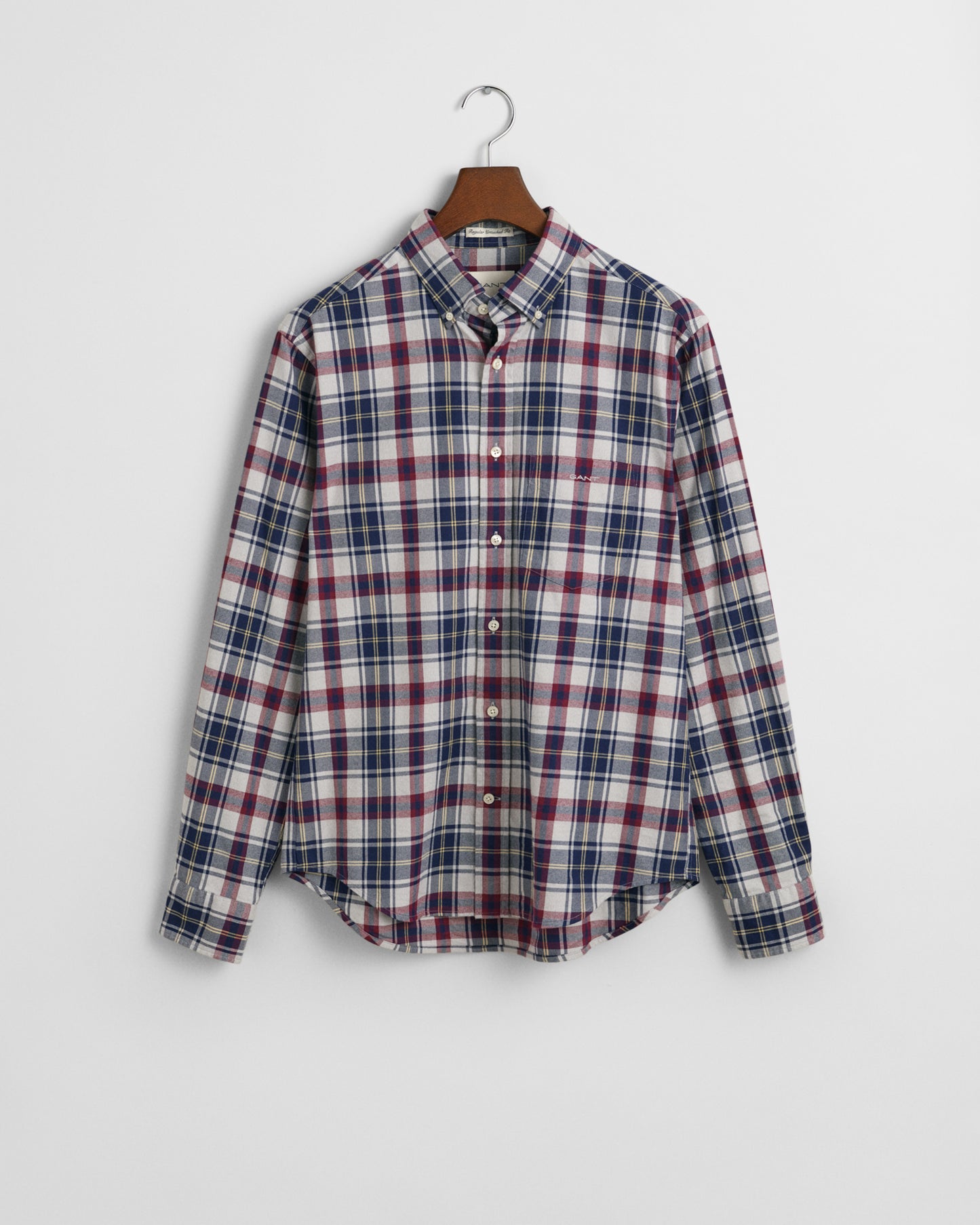 Regular Fit Plaid Flannel Shirt