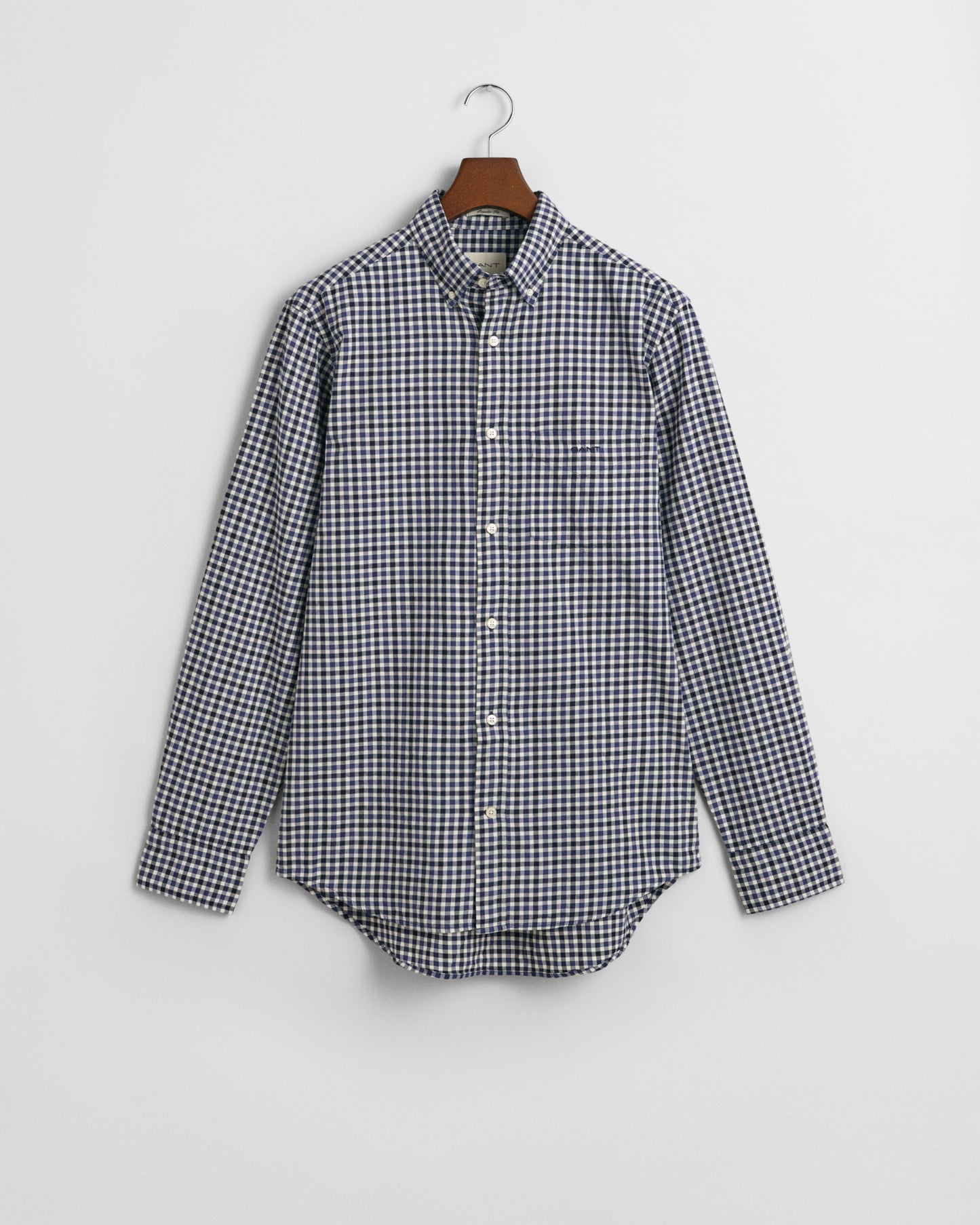 Regular Fit Gingham Light Twill Shirt