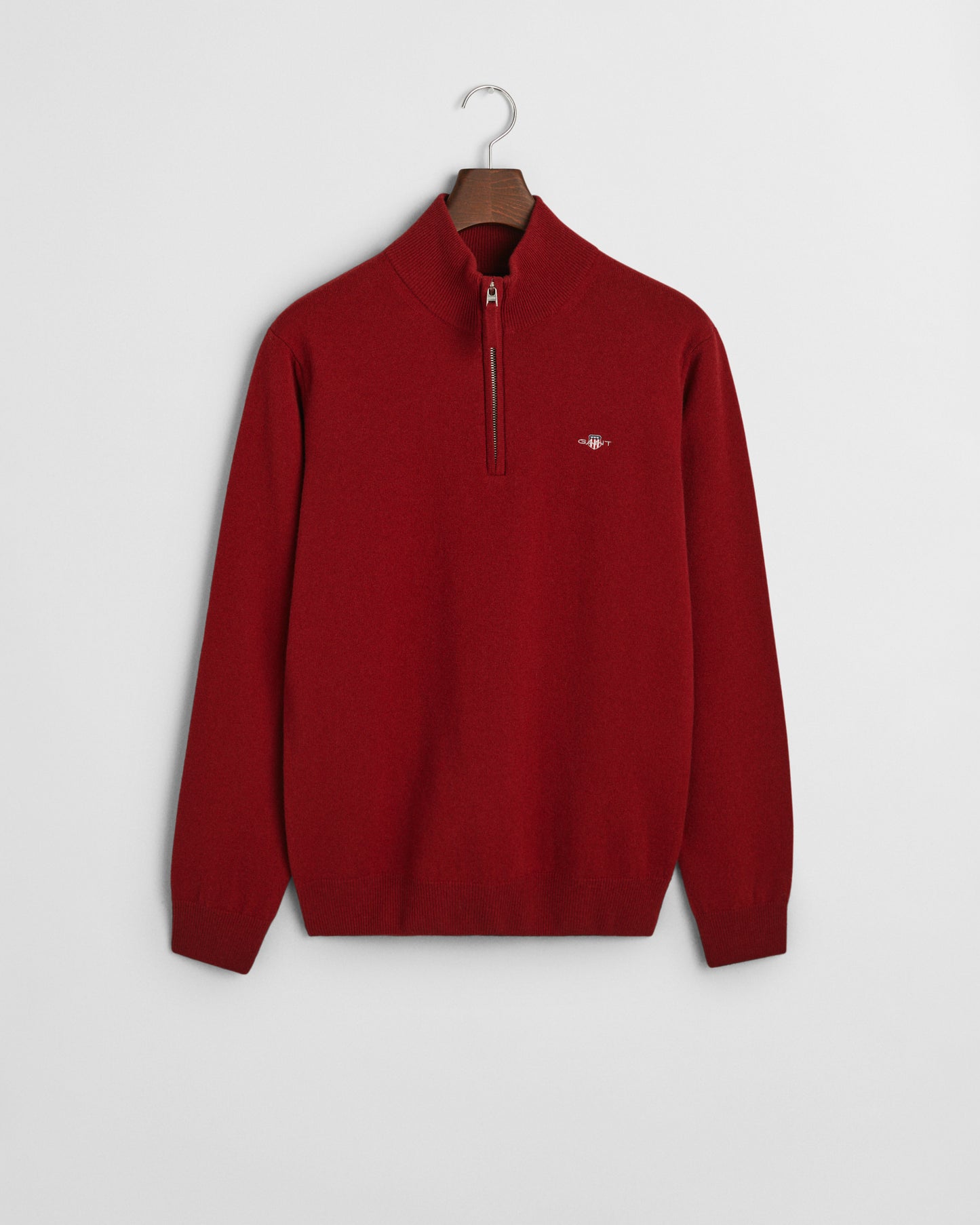 Superfine Lambswool Half-Zip Sweater