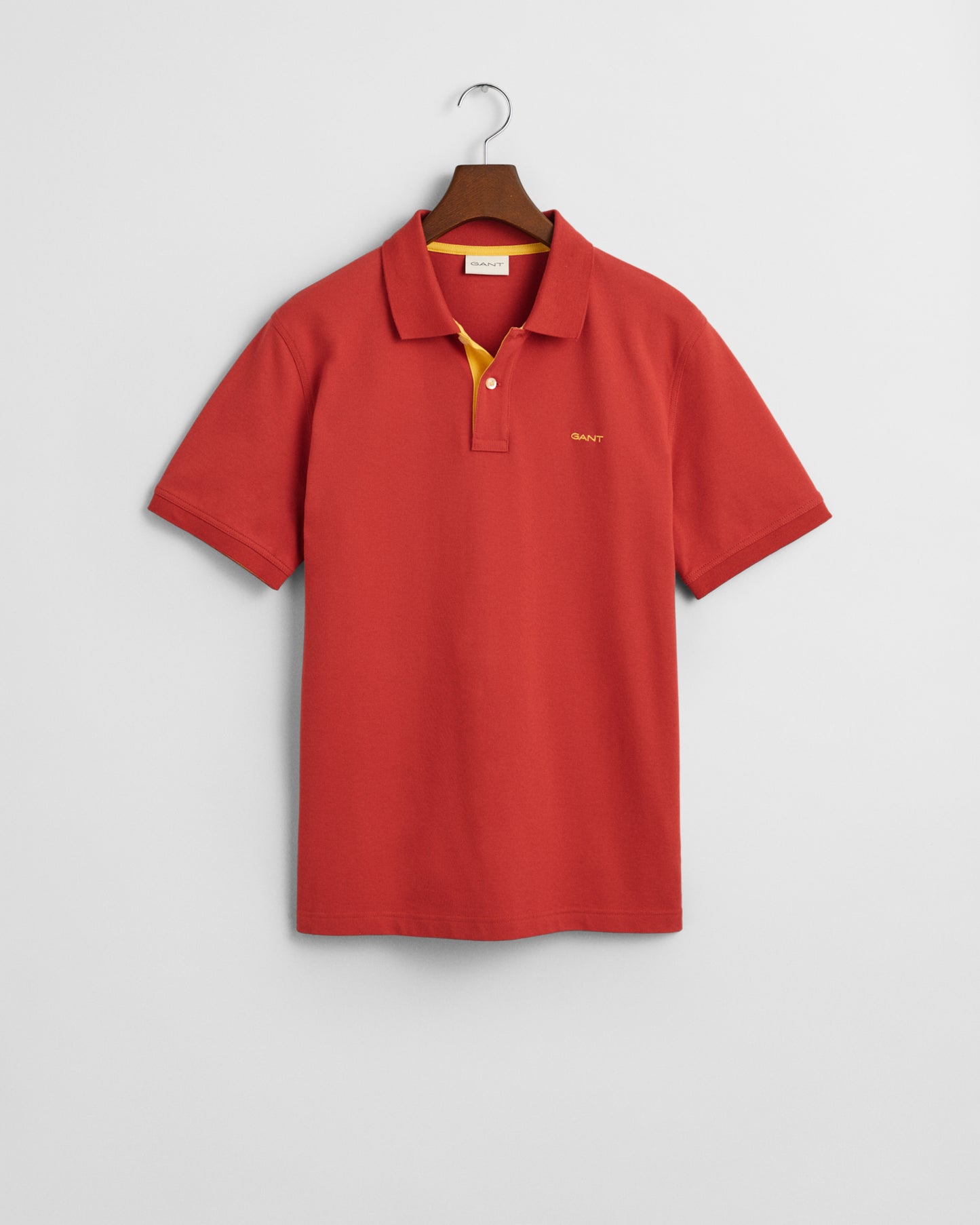 Regular Fit Contrast Pique Polo Shirt