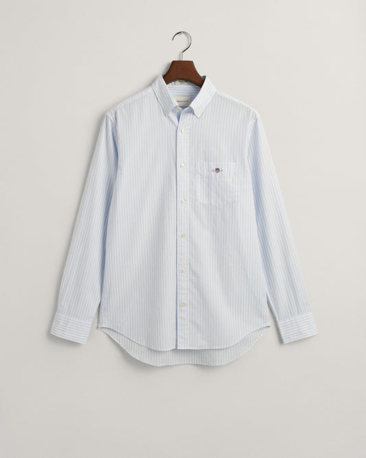 Regular Fit Striped Poplin Shirt