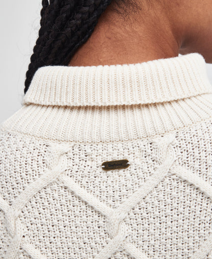 Burne Roll Neck Knit Sweatshirt