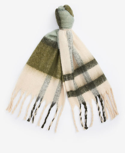 Isla Tartan Boucle Scarf