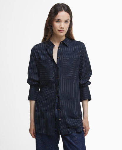 Carrie Relaxed Pinstripe Shirt