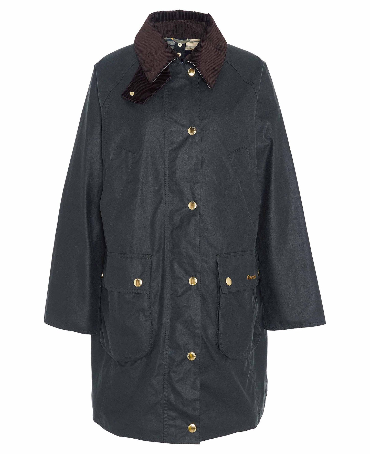 Long Beadnell Waxed Jacket