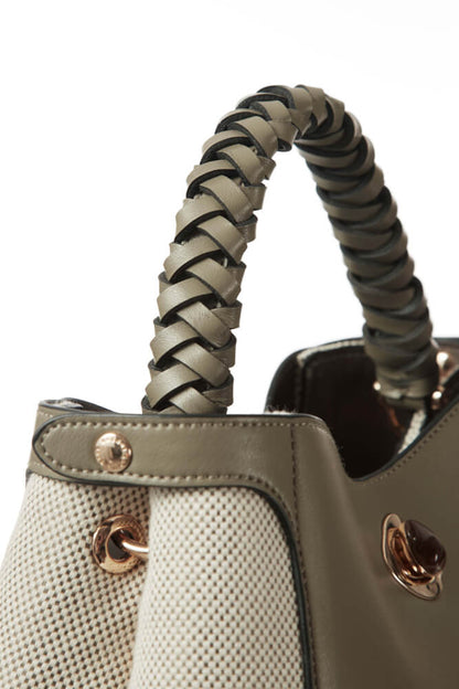 Kate Sage Woven Handle Crossbody