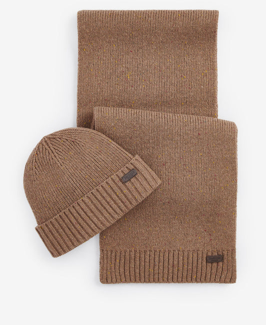 Carlton Fleck Beanie & Scarf Gift Set