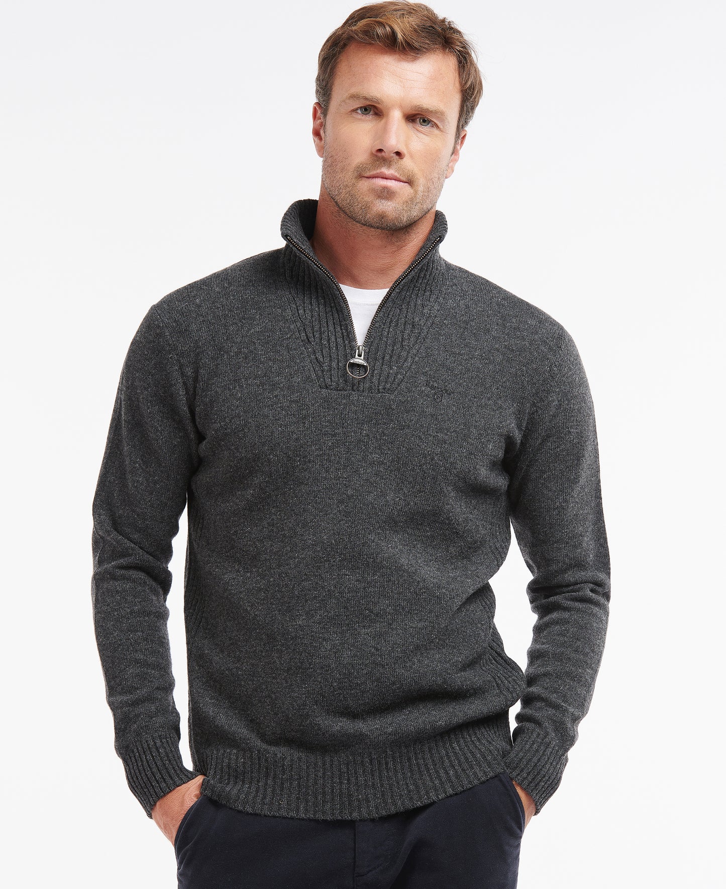 Essential Lambswool Half Zip Jumper