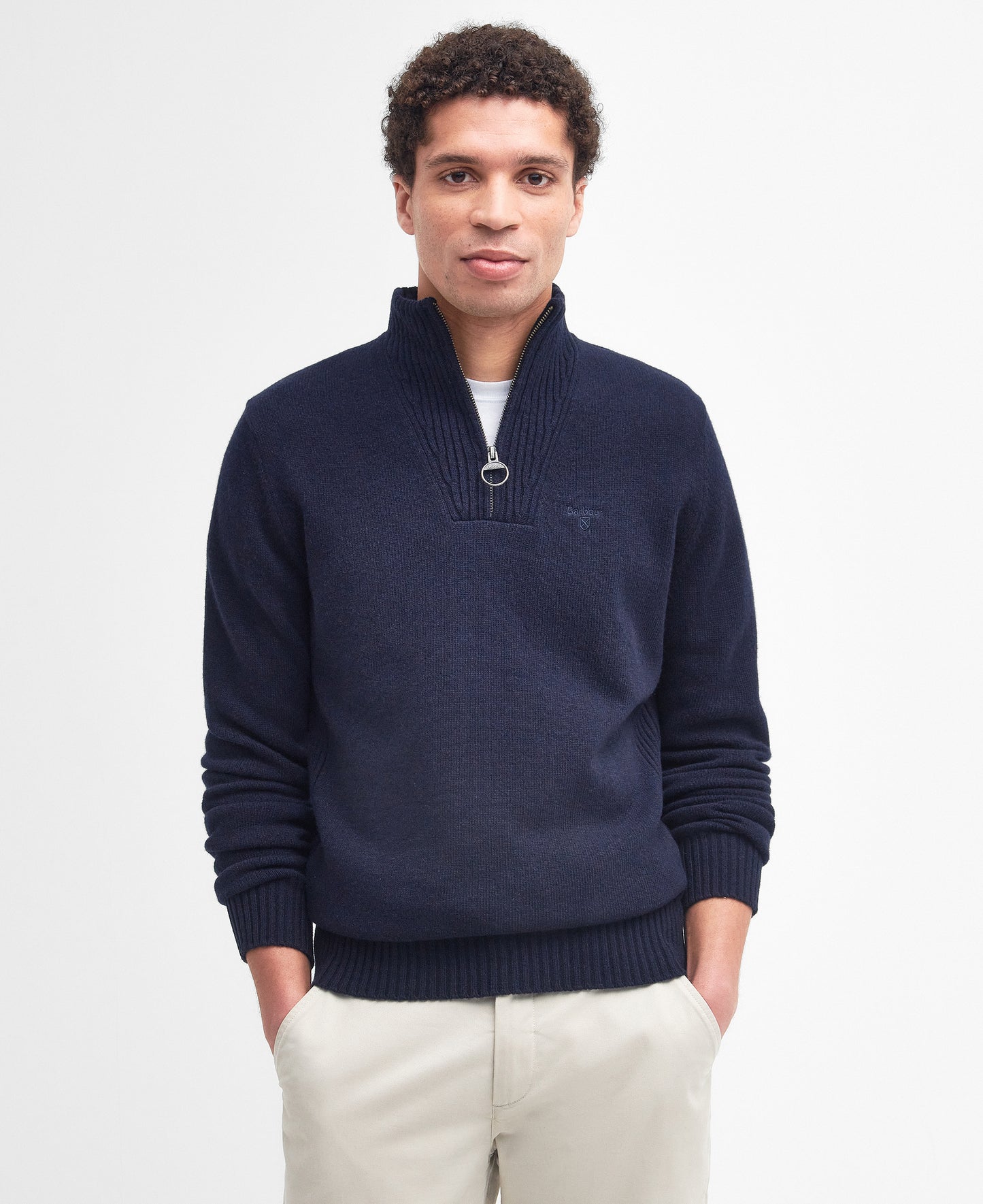 Essential Lambswool Half Zip Jumper