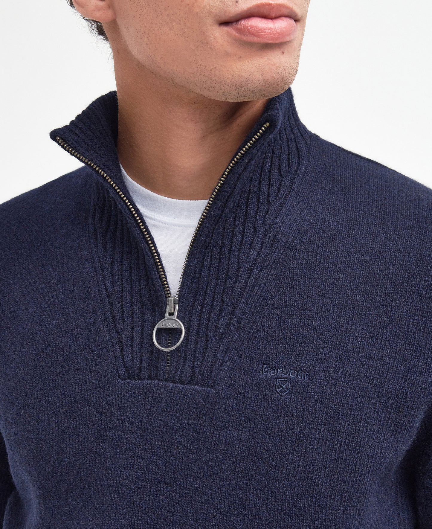 Essential Lambswool Half Zip Jumper