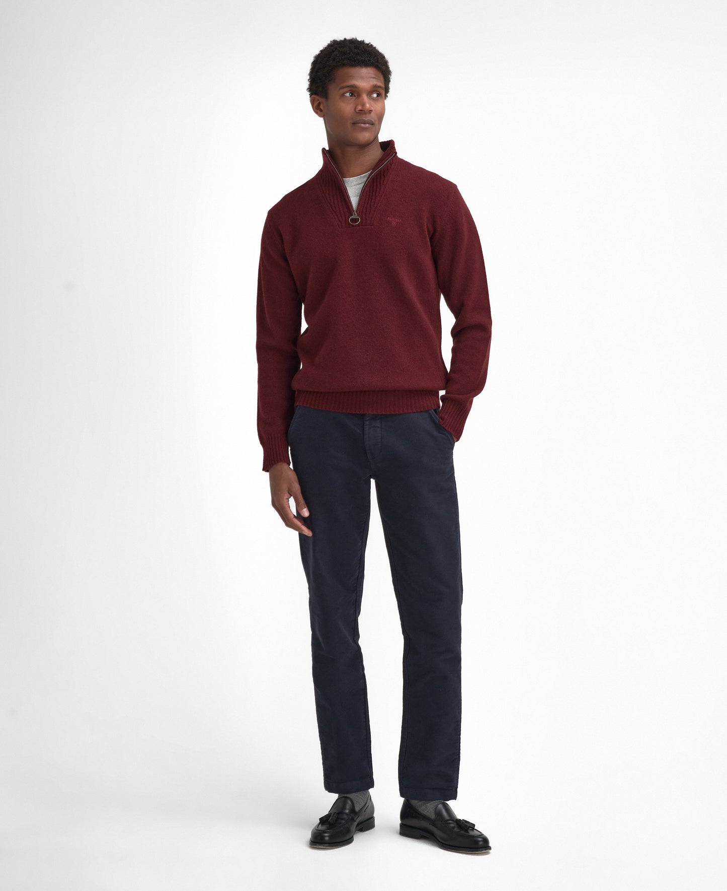 Essential Lambswool Half Zip Jumper