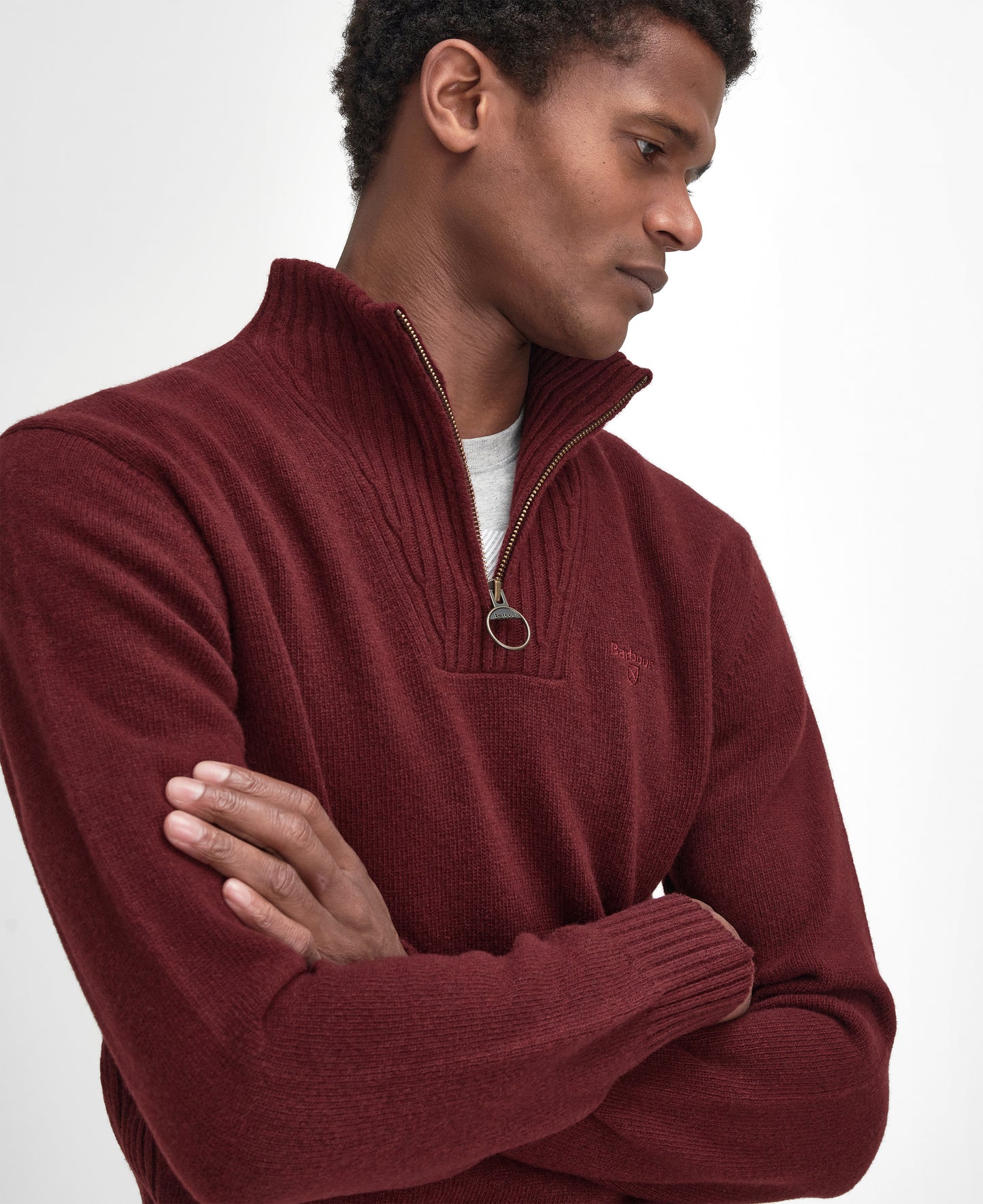 Essential Lambswool Half Zip Jumper