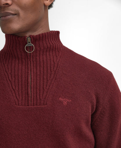 Essential Lambswool Half Zip Jumper