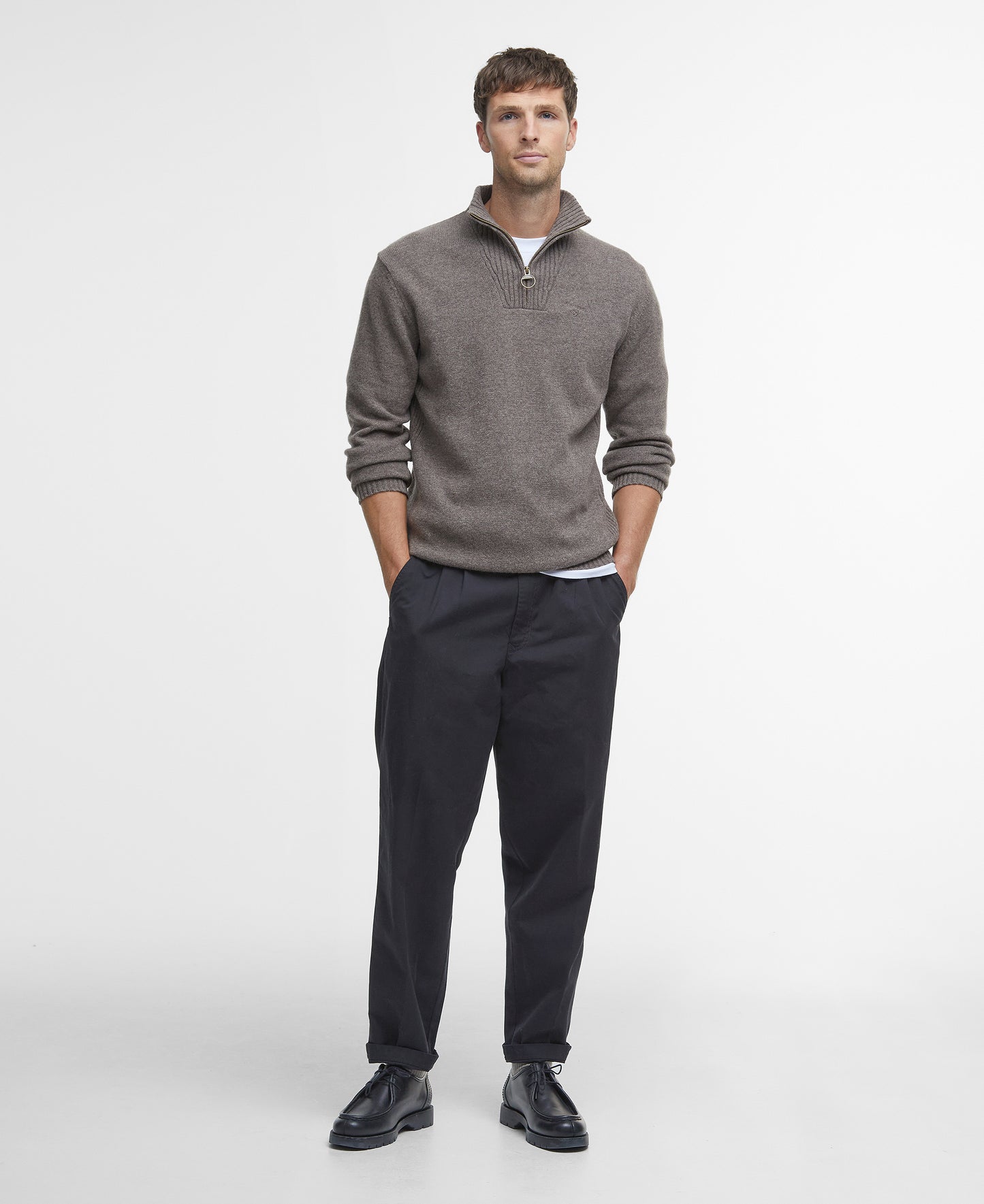 Essential Lambswool Half Zip Jumper