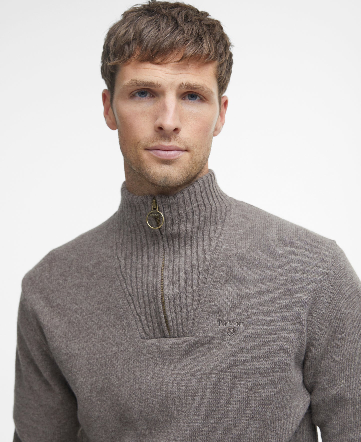 Essential Lambswool Half Zip Jumper