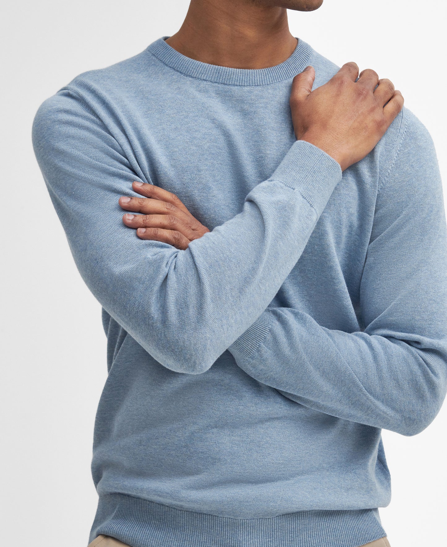 Pima Cotton Crew Neck Jumper