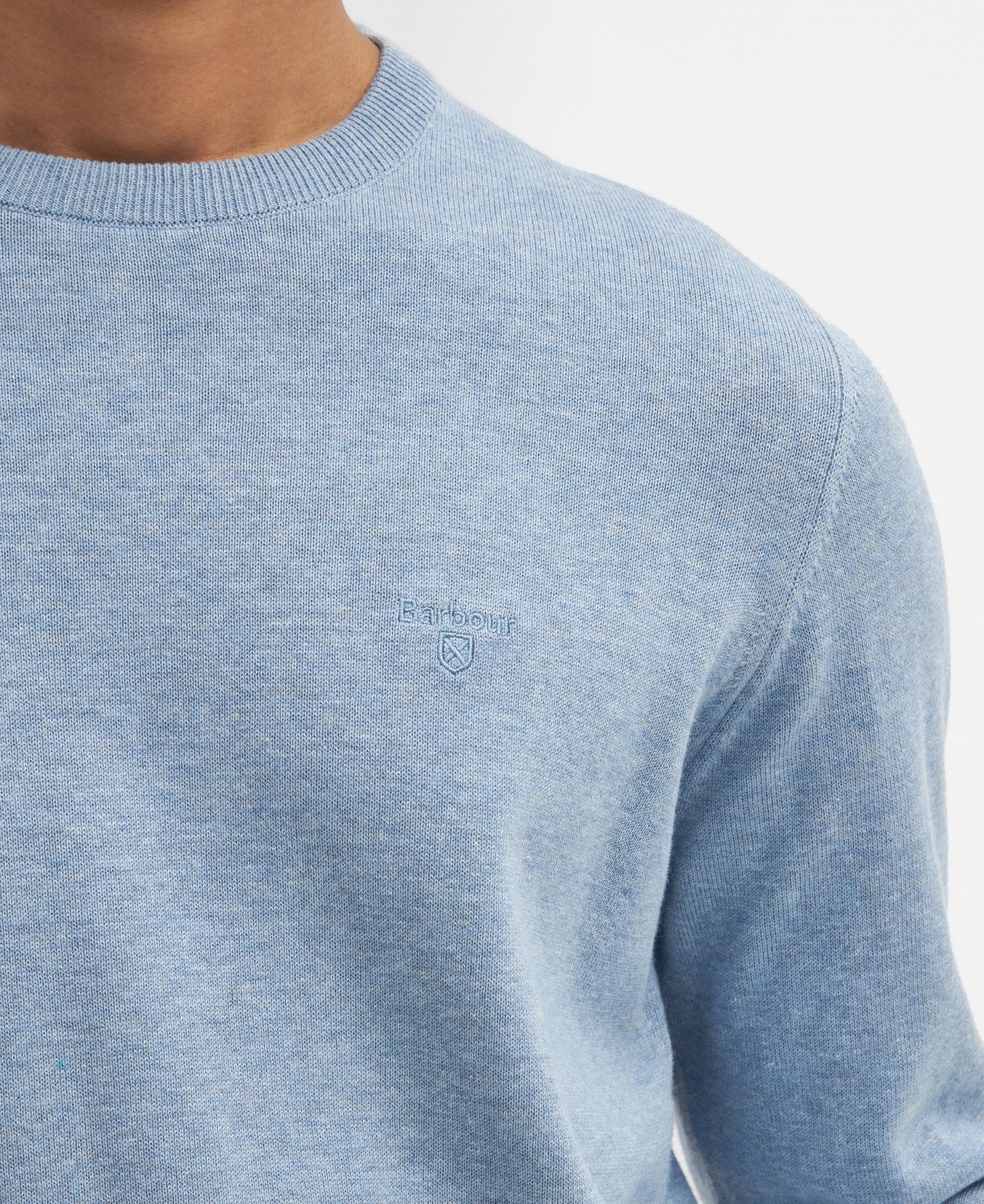 Pima Cotton Crew Neck Jumper