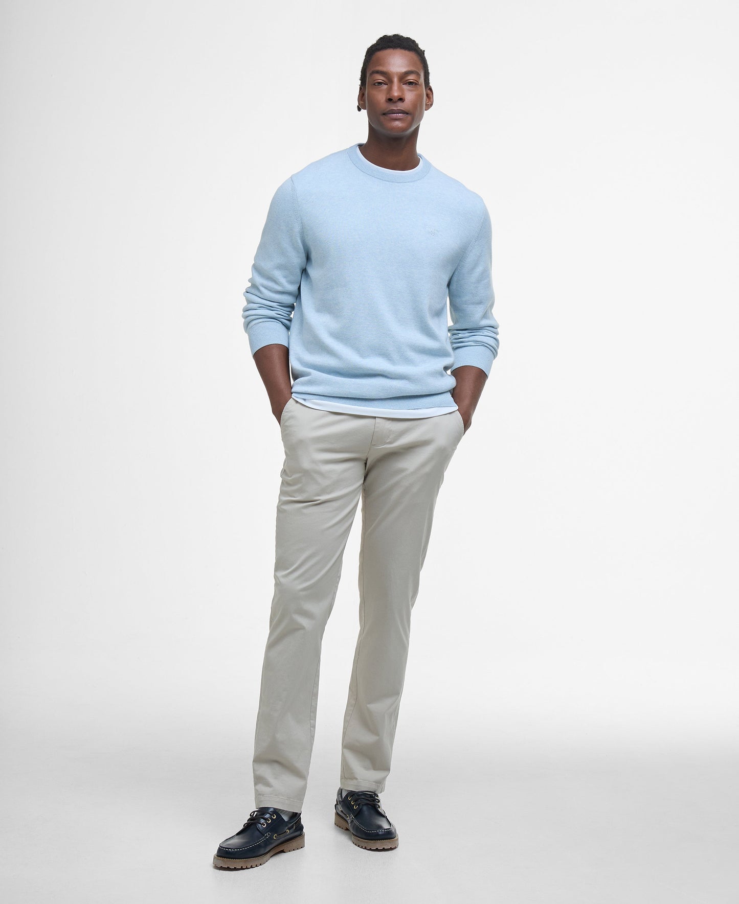 Pima Cotton Crew Neck Jumper