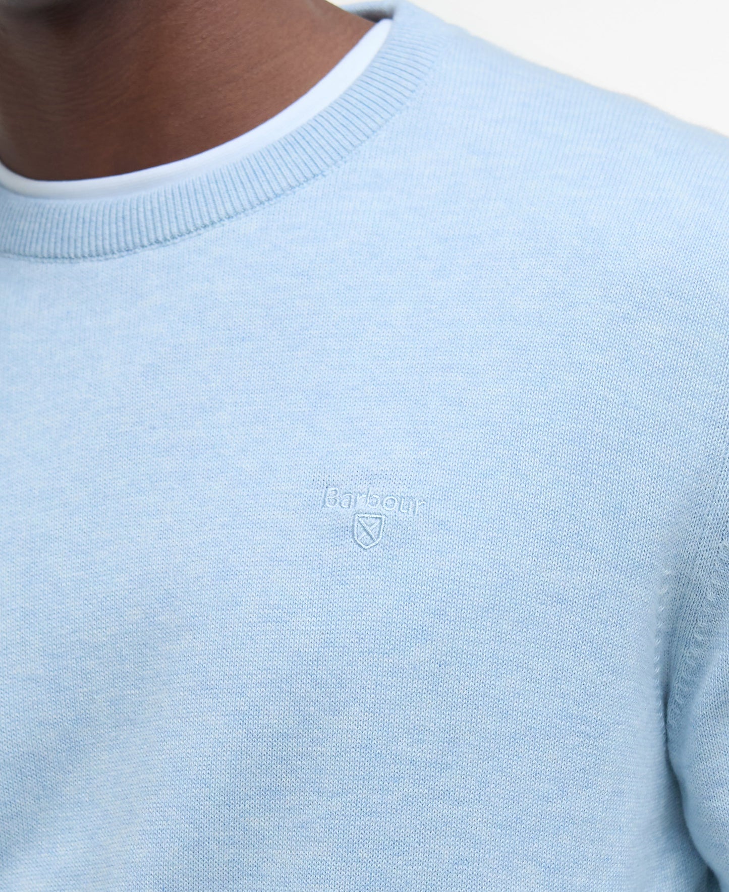 Pima Cotton Crew Neck Jumper