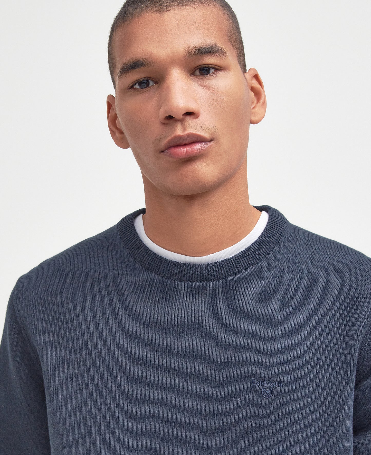 Pima Cotton Crew Neck Jumper