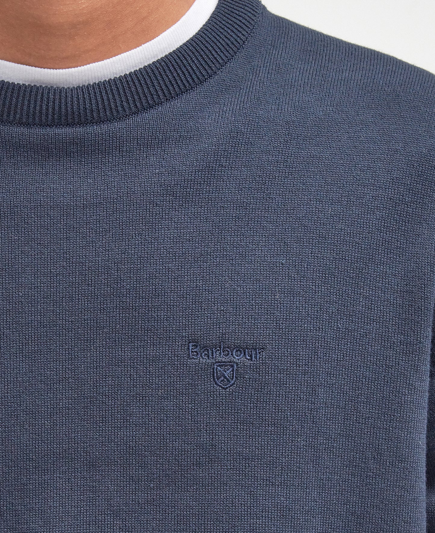 Pima Cotton Crew Neck Jumper