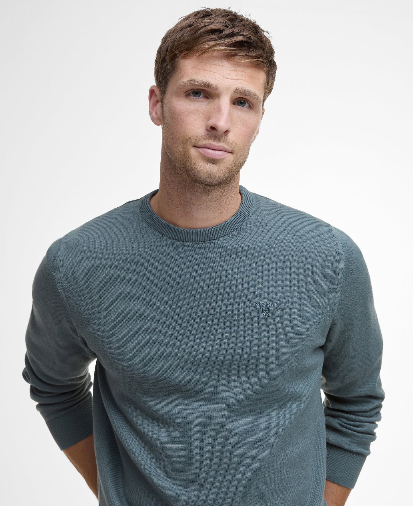 Pima Cotton Crew Neck Jumper