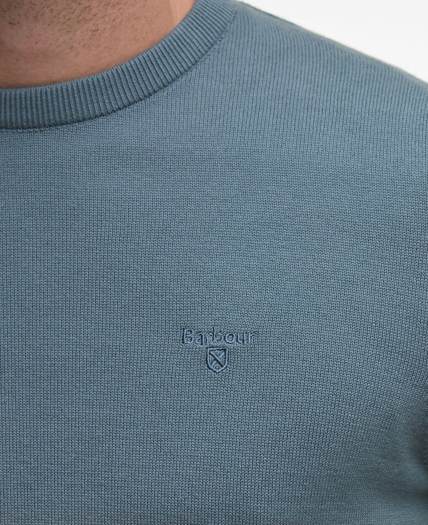 Pima Cotton Crew Neck Jumper