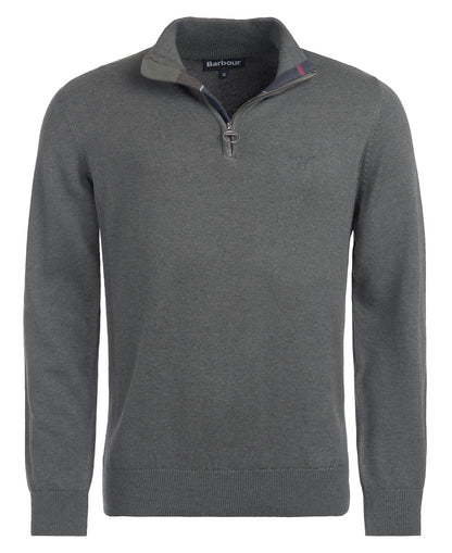 Cotton Half-Zip Sweatshirt