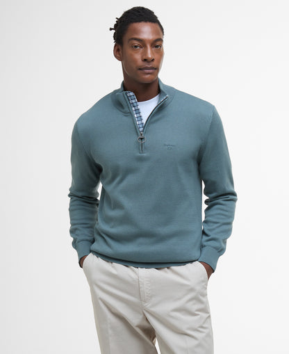 Cotton Half-Zip Sweatshirt