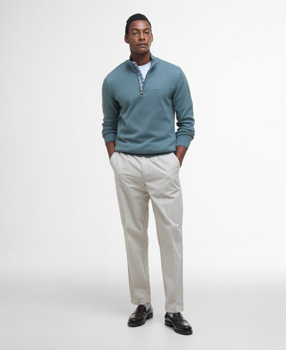 Cotton Half-Zip Sweatshirt