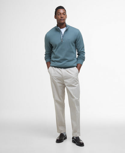 Cotton Half-Zip Sweatshirt