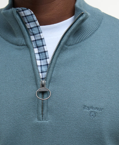 Cotton Half-Zip Sweatshirt