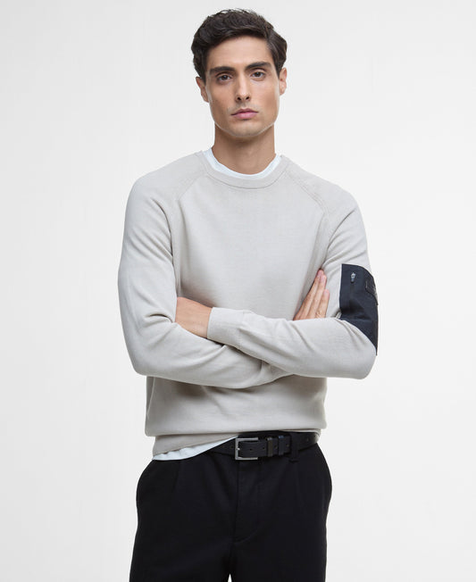 Blades Cotton Crew Neck Jumper