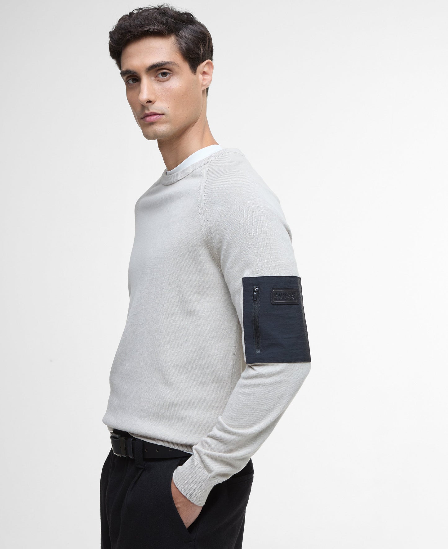 Blades Cotton Crew Neck Jumper