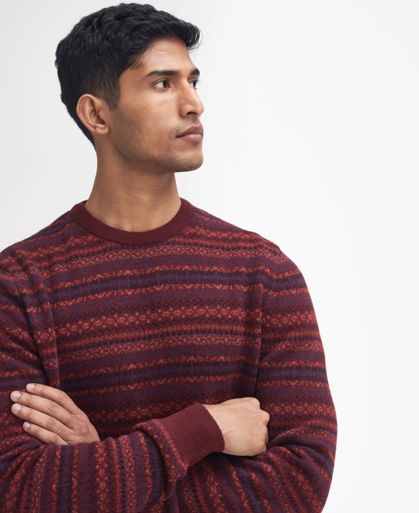 Orkney Fairisle Crew Neck Jumper