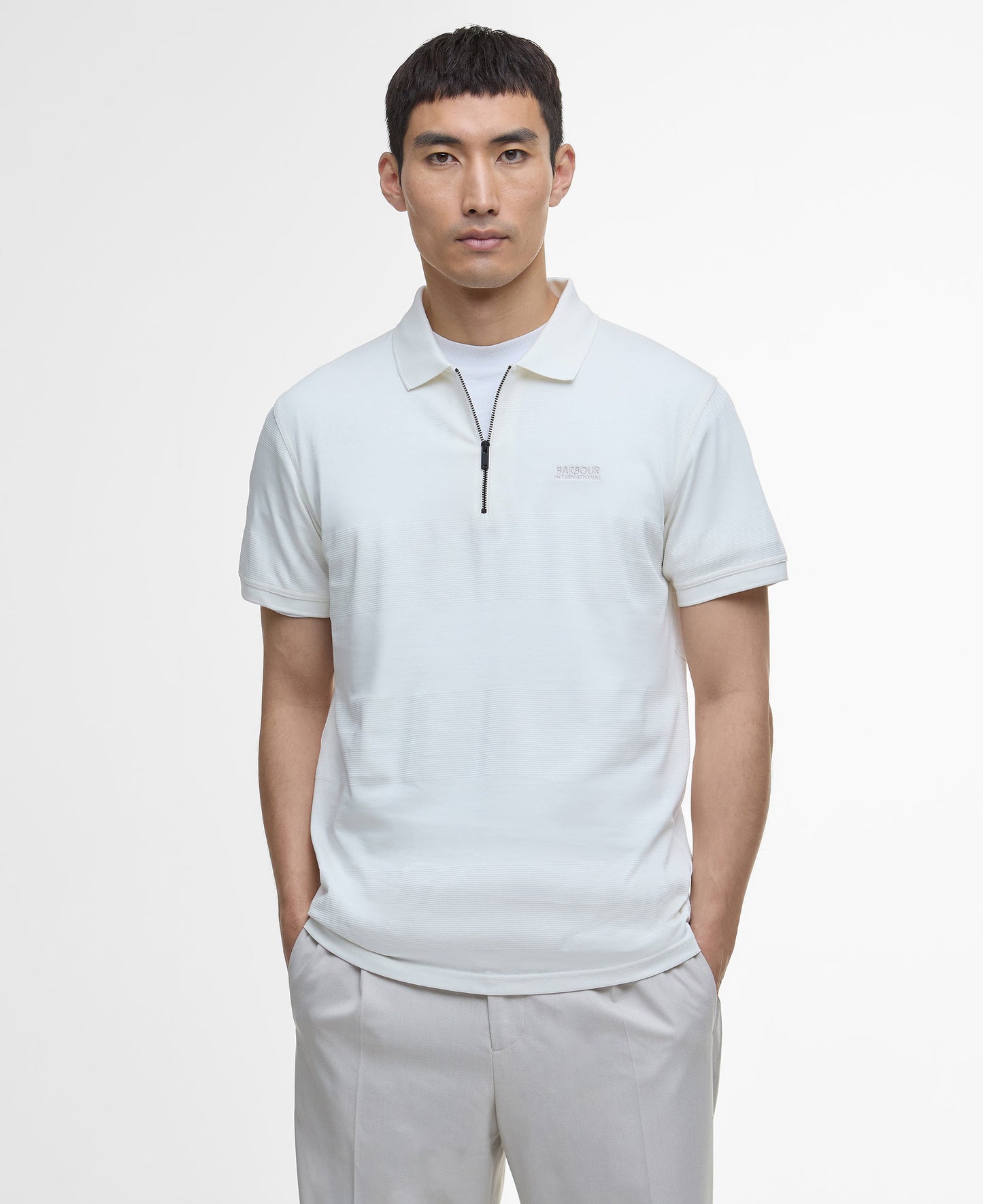 Chapter Jacquard Texture Polo