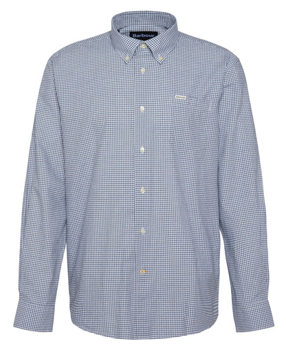 Finwell Gingham Tailored Fit Shirt