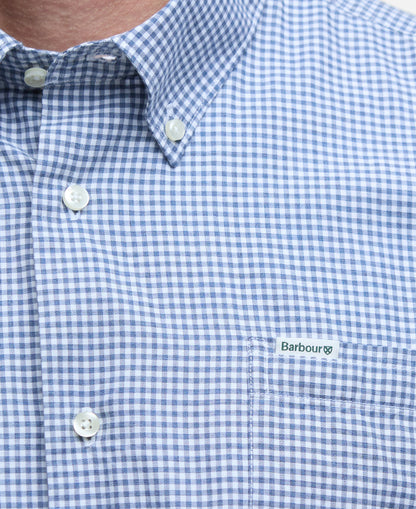 Finwell Gingham Tailored Fit Shirt