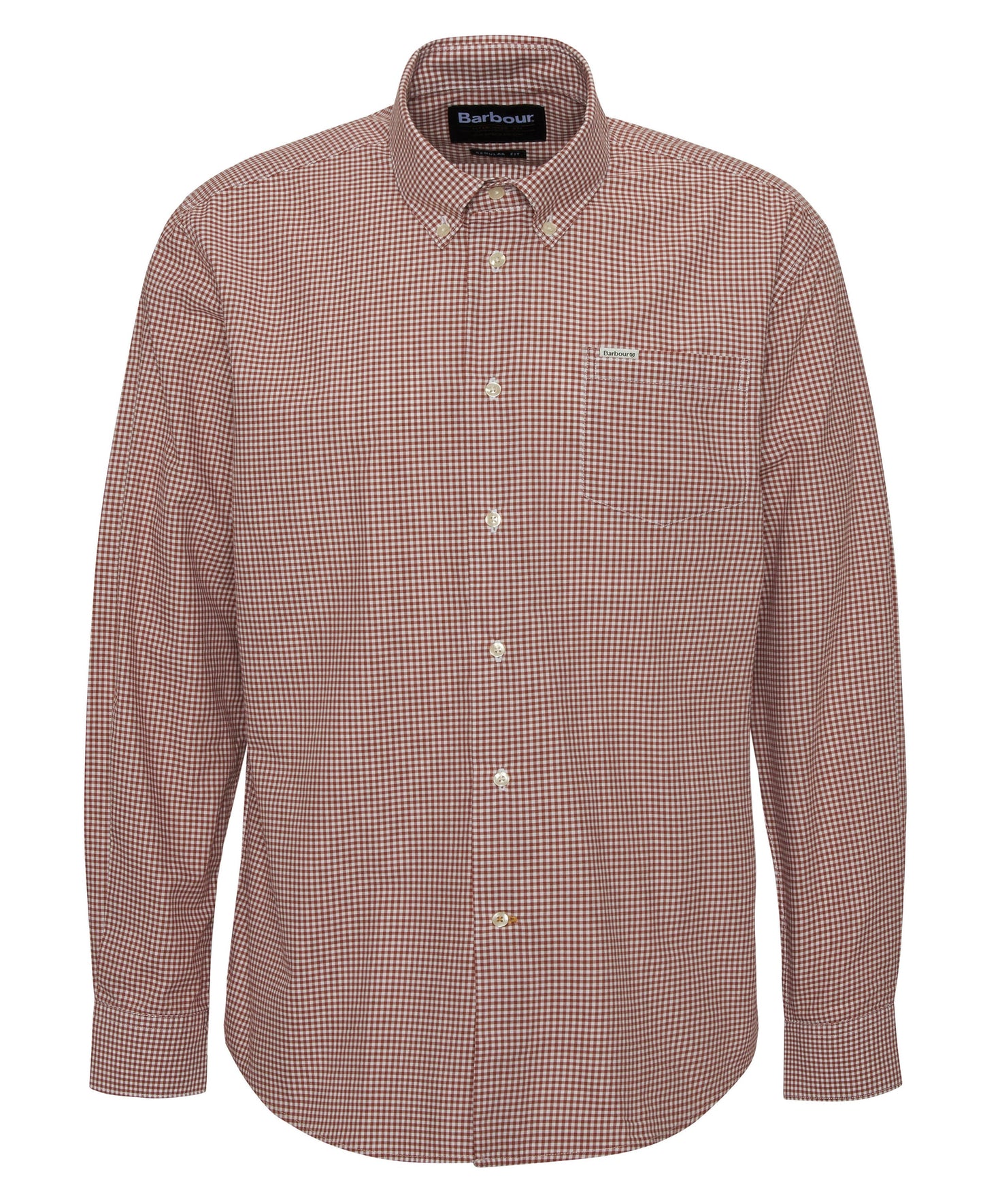 Finwell Gingham Tailored Fit Shirt