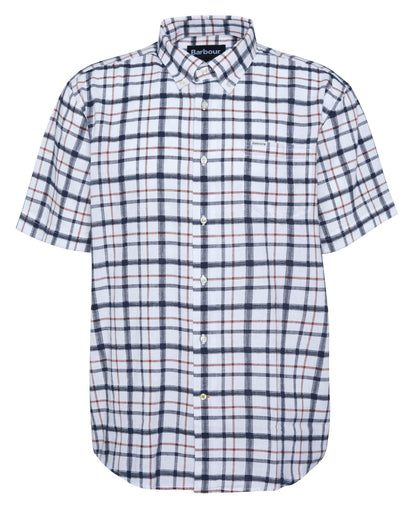 Glover Short Sleeve Linen Blend Regular Fit Shirt