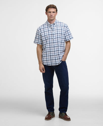 Glover Short Sleeve Linen Blend Regular Fit Shirt