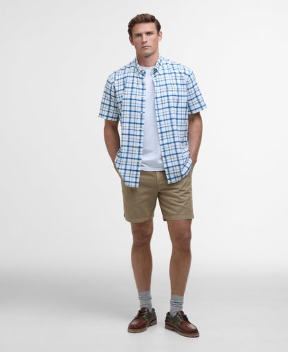 Glover Short Sleeve Linen Blend Regular Fit Shirt