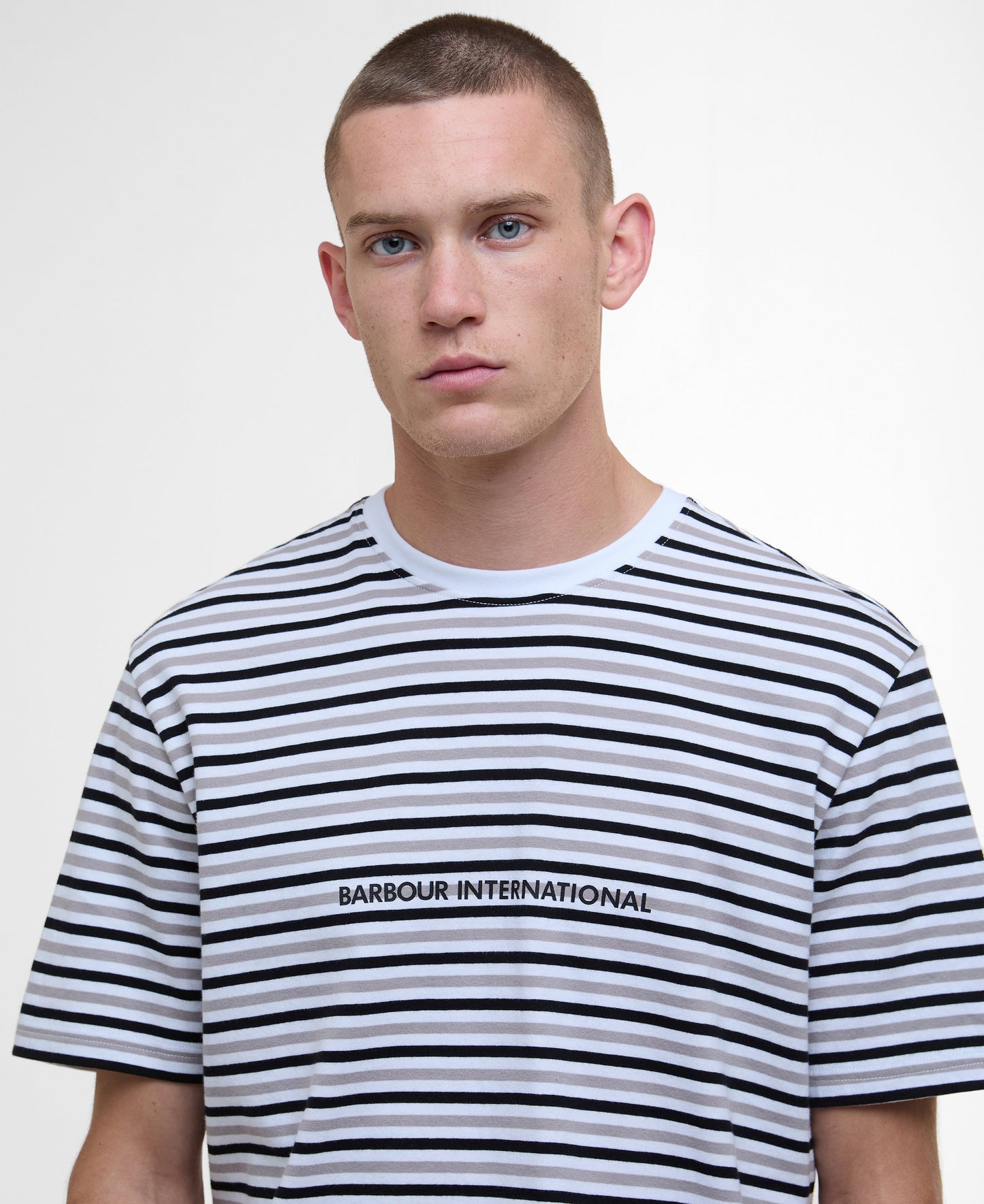 Micro Stripe Logo T-Shirt